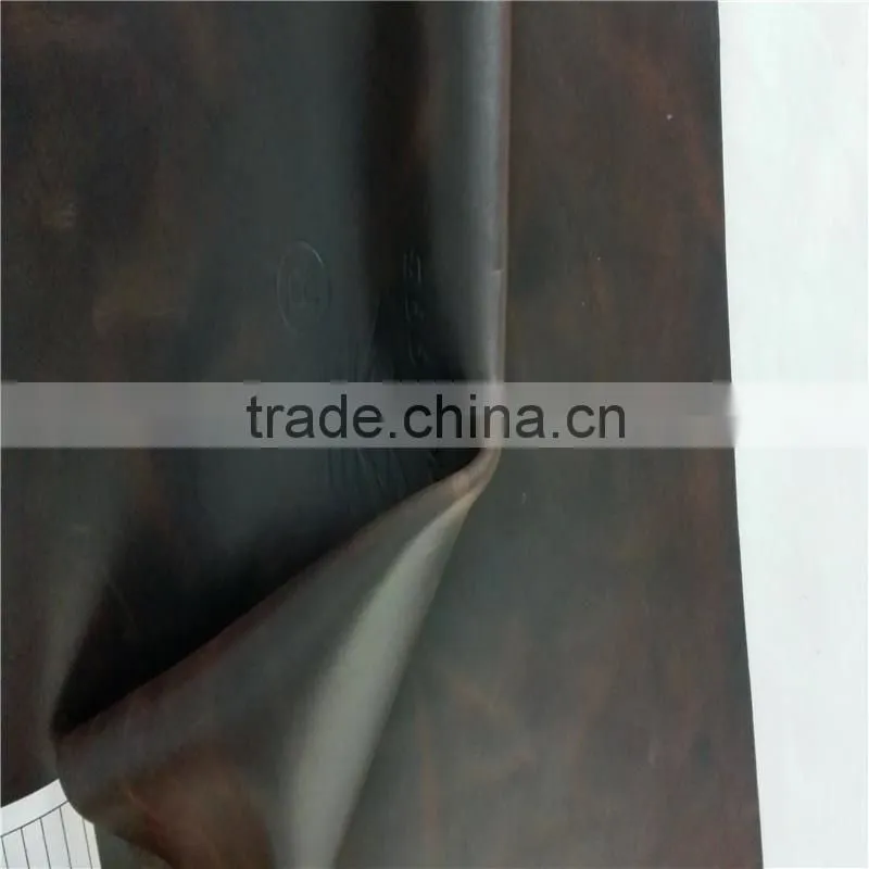 Genuine pull up cow doctors bag leather