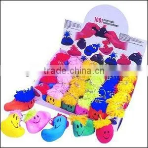 Funny face stretch ball