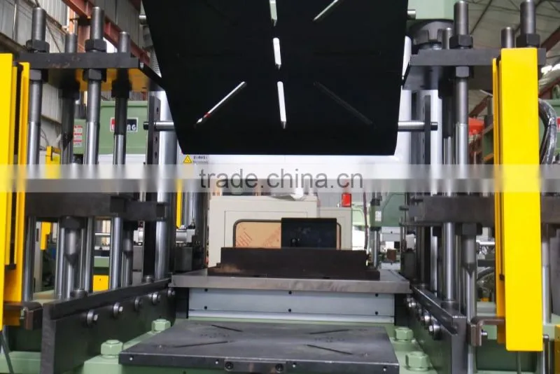 Horizontal Double Station Rubber Vacuum Plate Vulcanizing Machine