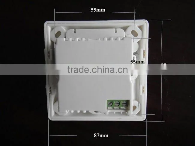 CE RoHS 120 degree PIR wall infrared motion sensor switch