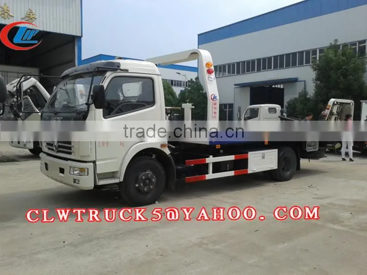 factory price 4-5t china tow truck sale in india,Dongfeng small 4X2 tow truck for sale