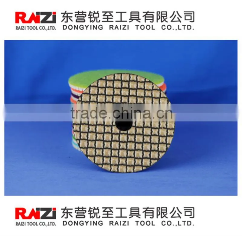 5''FIVE STEP DRY POLISHING PAD
