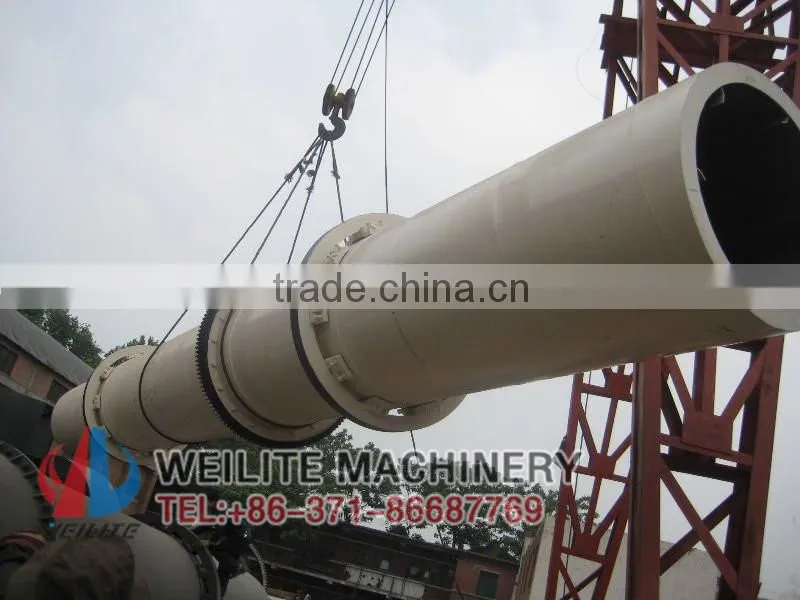 rotary drum dryer for mud / rotary dryer for red mud