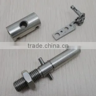 hexagon bolt with two side double thread