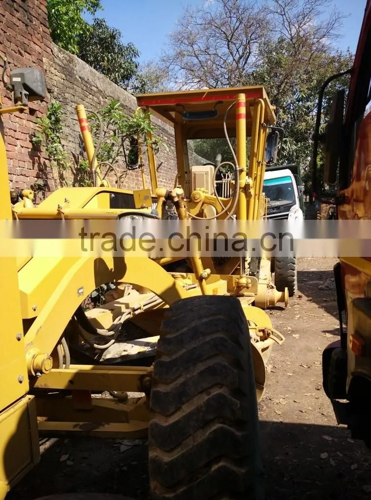 used good condition motor grader cater 120K for sale