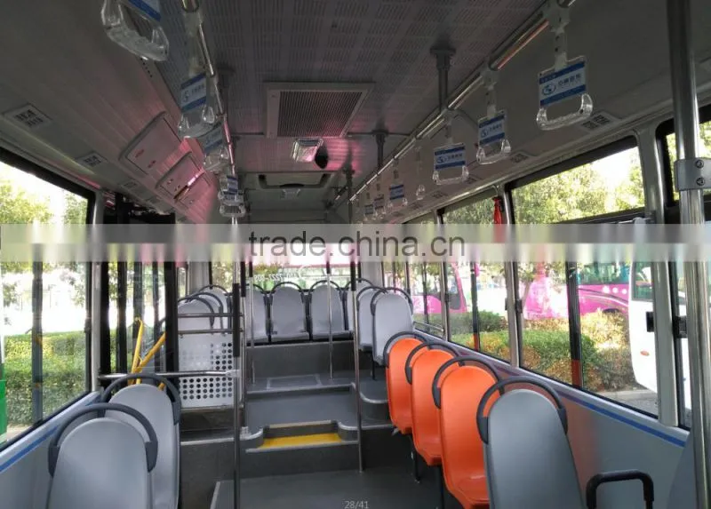 35-38seats 8.6meters length Rear engine bus passenger door before the front Axle