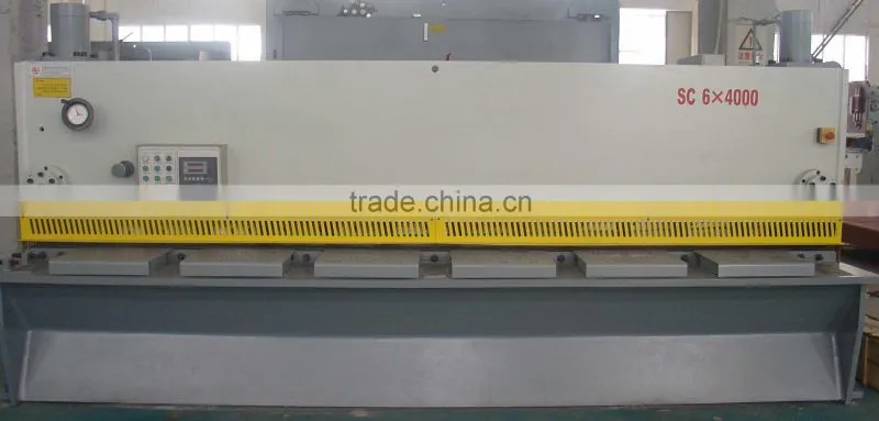Hydraulic Shearing Machine, stainless steel cutting machine QC11Y-6X4000