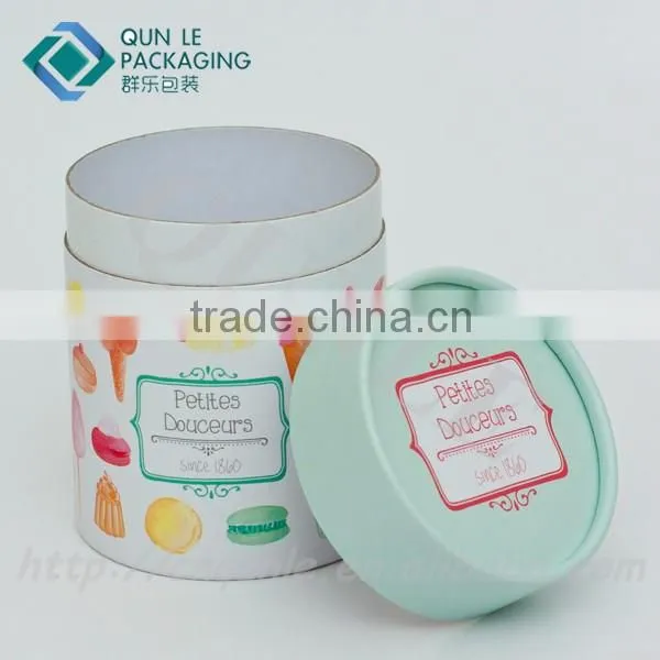 Custom Edge Curled Round Paper Tube