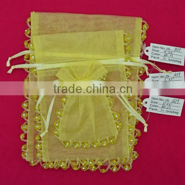 lace organza bags