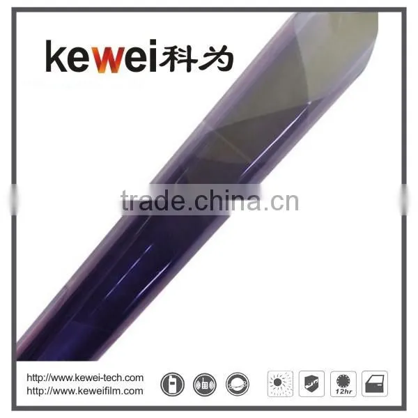 Purple car sticker window film in size 1.52x30m/roll