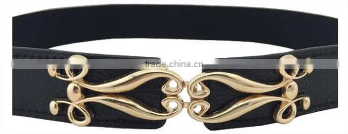 Spring and Summer Dress Decorate Belt Fashion Casual Women Elastic Wide Canvas Belt