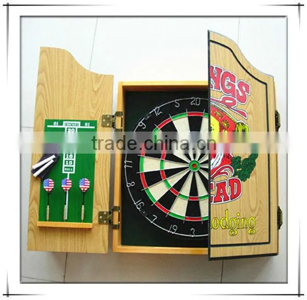 cabinet dart board
