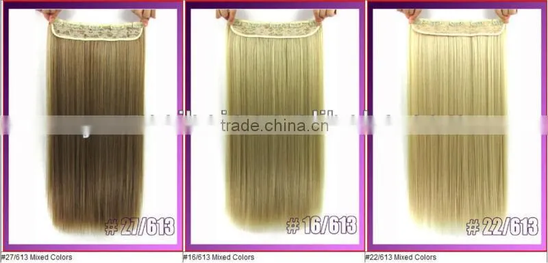 hot sell new design excellent quality cheap 8"-30"tight curly hair clip in extensions