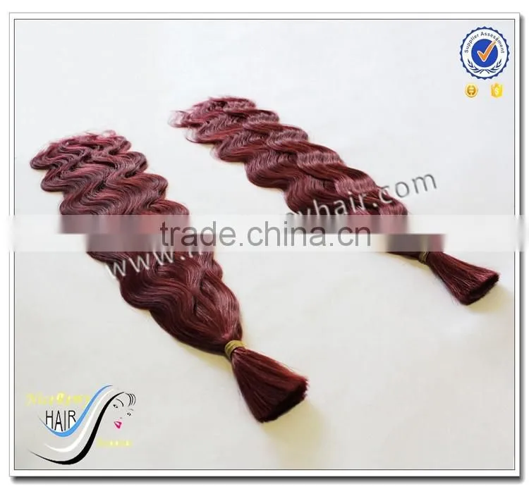 Wholesale top quality bulk hair 100% virgin indian hair brazilian hair bulk