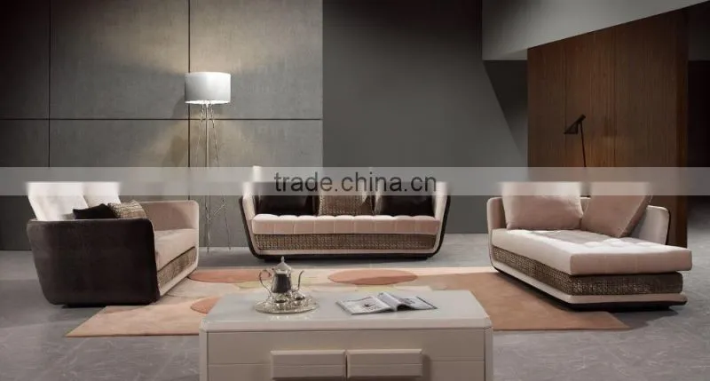 Home use combining sofa set with fabric cover XYN2055