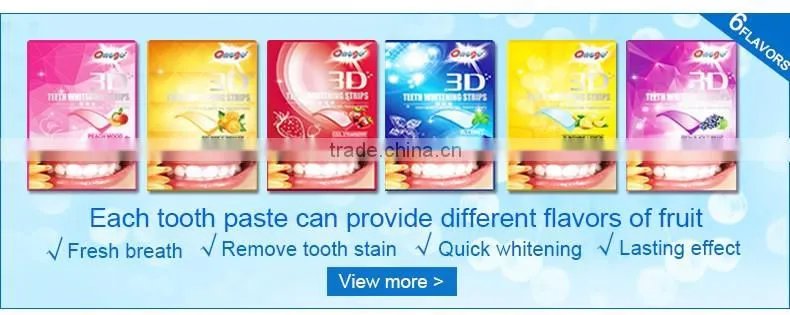 profitable business opportunities Non peroxide Teeth Whitening Dry Strips