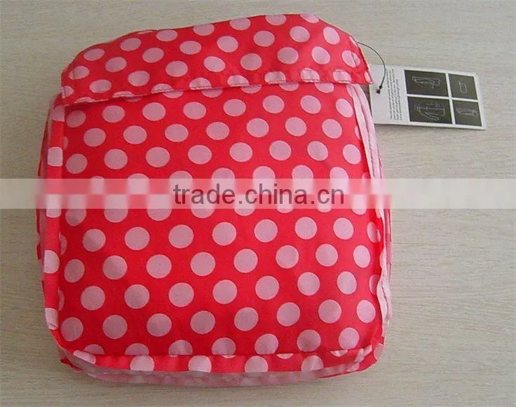 Women's cute waterproof polka dot raincoat