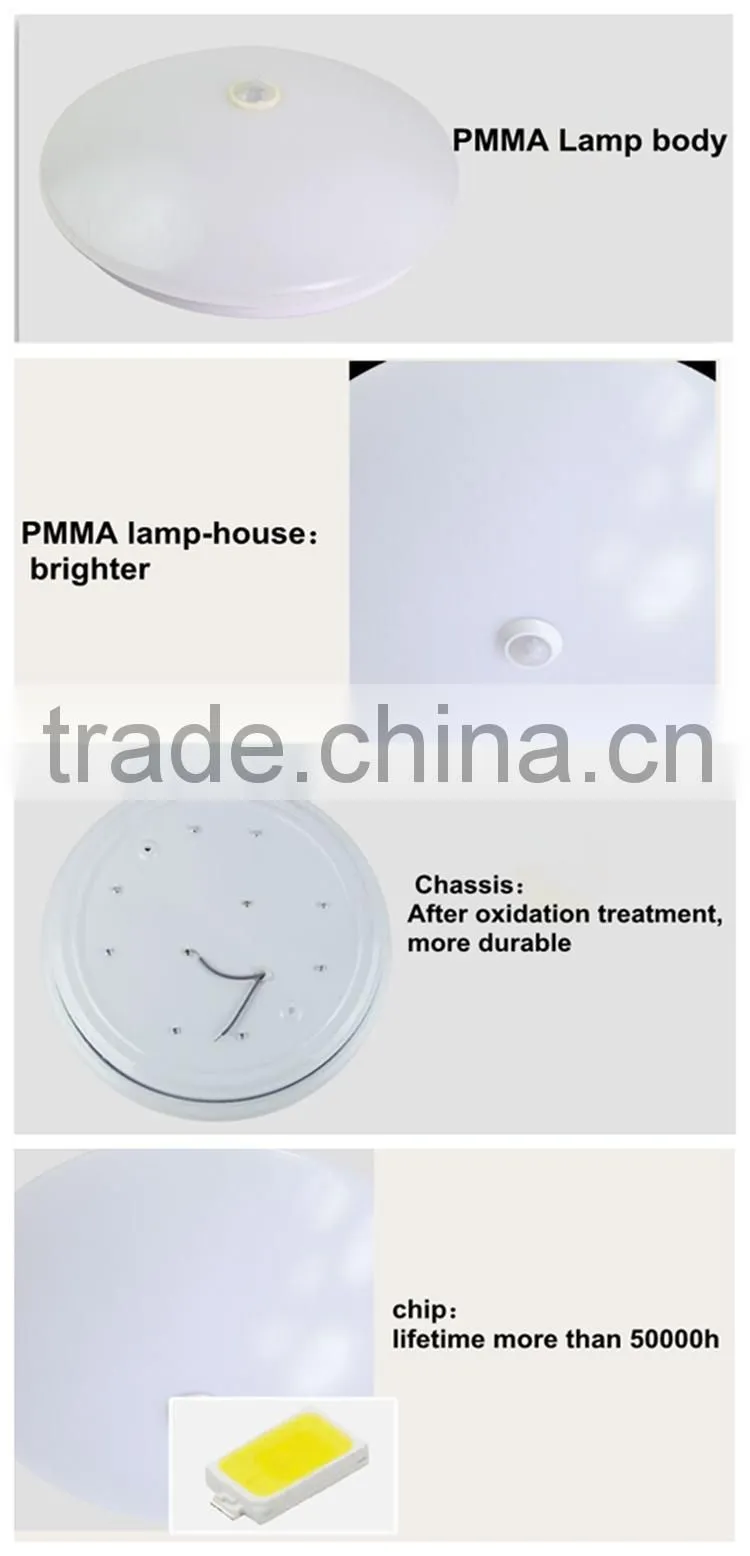 12w led motion sensor ceiling light