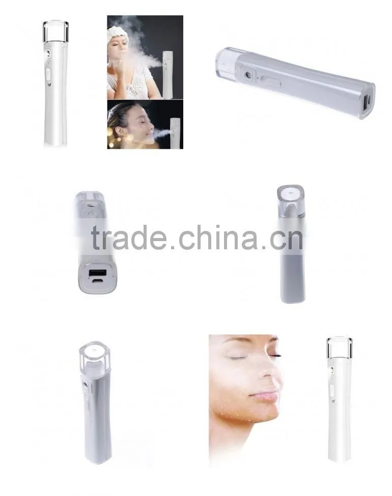 2600mAh Mobile Power Bank Nano Spray Replenishment Beauty Instrument
