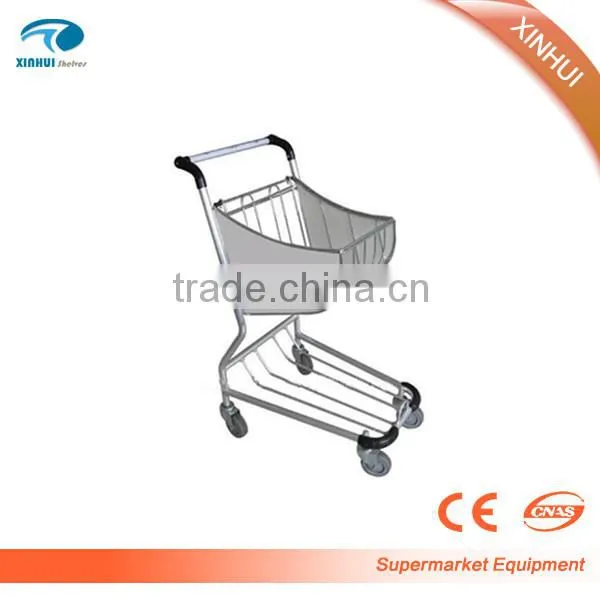 Aluminum Luggage trolley airport hand luggage trolley luggage carrier trolleys