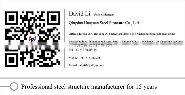 Prefabricated High Rise Steel Structure Residential House Design