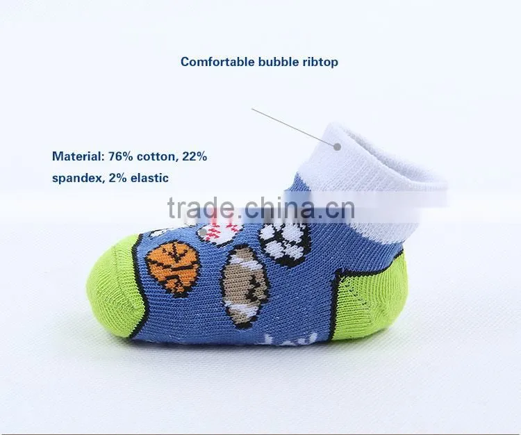 2015 New Cute Soft and Comfortable Cotton Lovely Design Baby socks