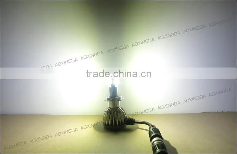 10000LM Ultra bright 6500K ultra bright car LED headlight H7