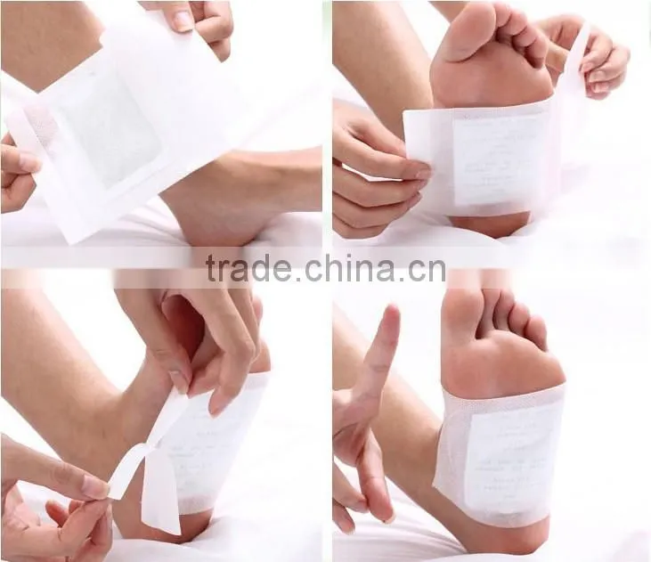 KIYOME KINPKI detox foot pads Ginger salt constipation treatment detox foot patch
