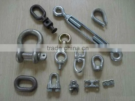 steel electric galvanized Shackle