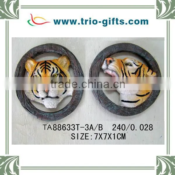 polyresin leopard cat magnet
