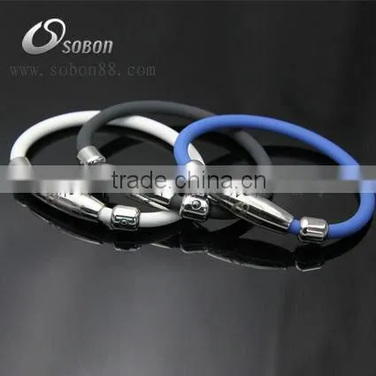 Ge-Ti Negative Ion Health Magnetic Energy Bracelet bangles