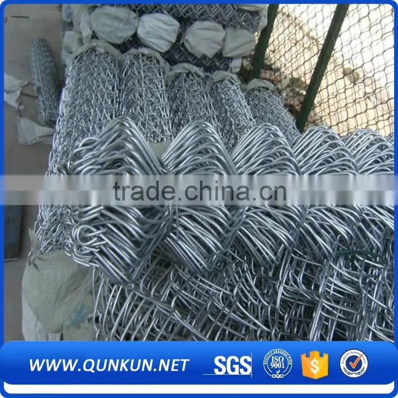alibaba china - best selling products galvanized used chain link fence for sale