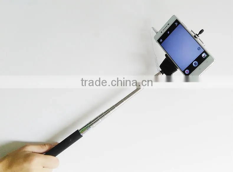 manufacture Monopod/Selfie stick with DC3.5 cable