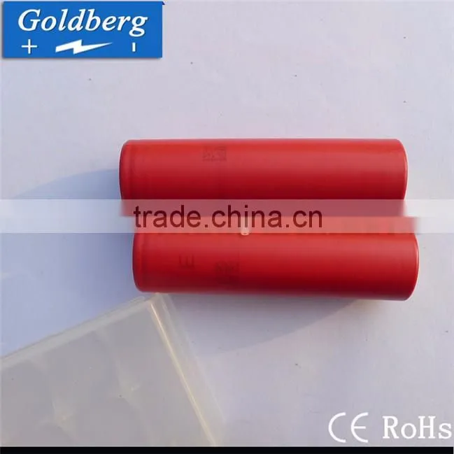 Long cycle life original sanyo battery high drain 10A high Capacity 18650 battery E-cigarettes battery