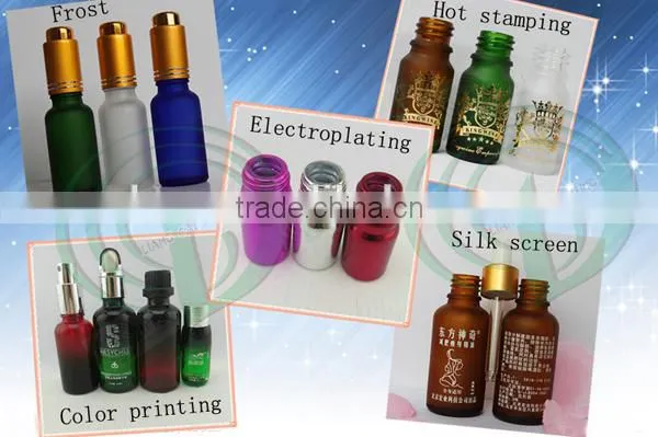 30ml dropper bottles glass cosmetic bottles with pump cap glass bottle