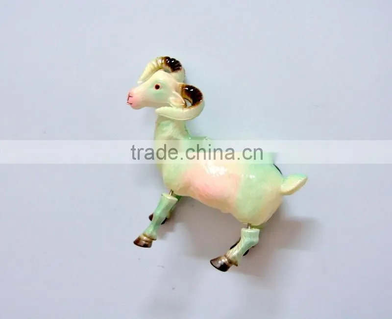 4 inch New Design Goat Magnets for Fridge, Plastic Fridge Magnets for Tourism