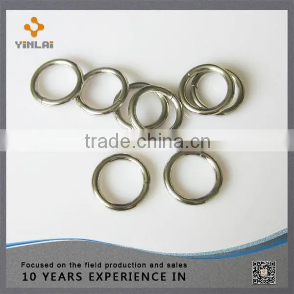 Metal oval rings decorated accessories for handbag