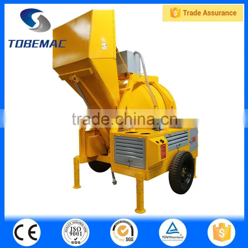 2015 TOBEMAC JZF350 Concrete Mixer with water pump