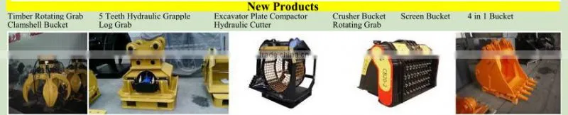 SF New product 360 degree rotating grab for excavator