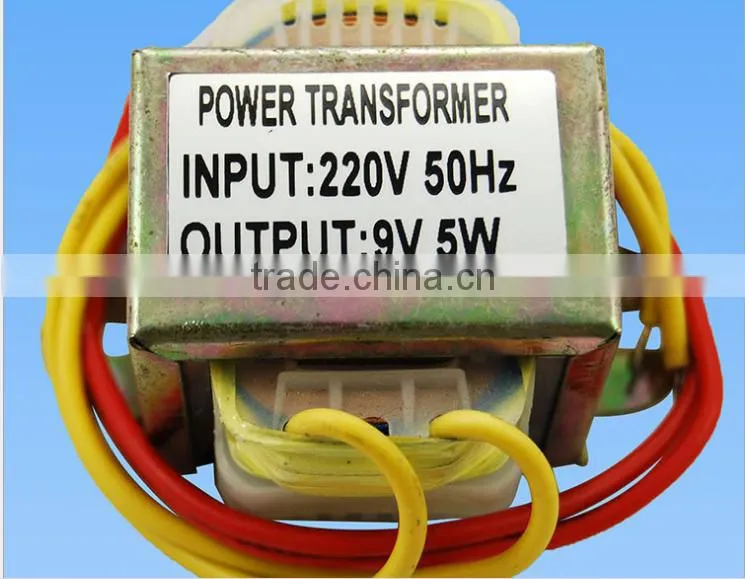 Manufacturers supply 9V450mA transformer
