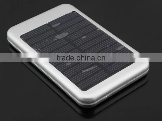 High efficiency 5000mAh solar charger for mobile phone,camera, MP3/MP4 player etc