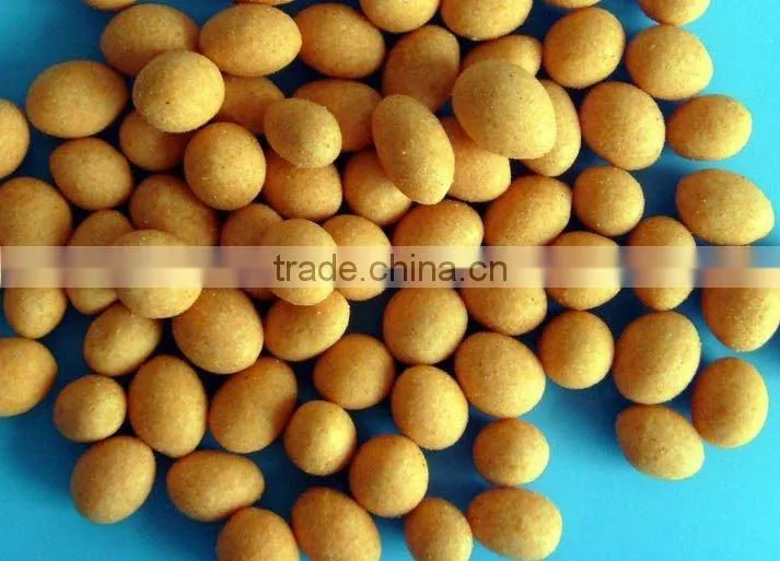 Spicy flavor coated peanuts