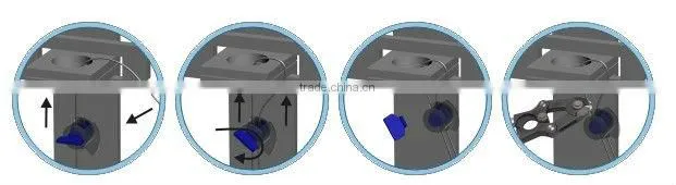 electric meters seal with wire CH601