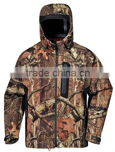 waterproof windproof men softshell jacket