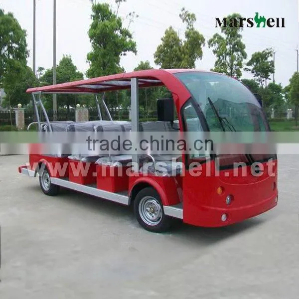 14 passenger electric shuttle bus DN-14 for sale with CE Certificate (China)