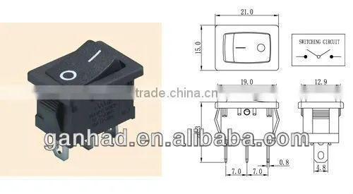 3Pin ON OFF Single Pole Rocket Swtich&boat rocker switch
