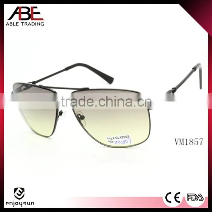 2016 women fashion uv400 lens polarized cheap sun glasses metal sunglasses vogue