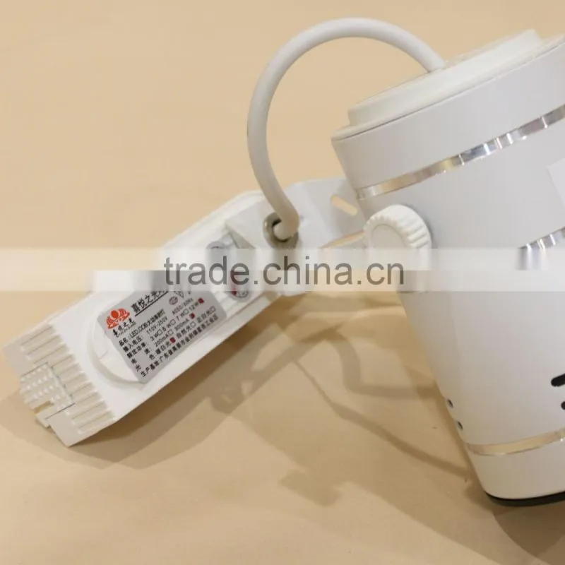Portable LED display lighting track rail lights