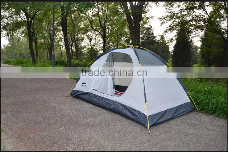 190T polyester taffeta +150D oxford fabric and 1-2person tent
