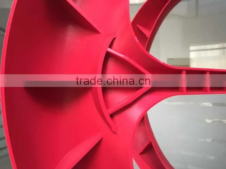 100w 200w small 12/24v red vertical wind turbine generator